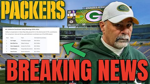 🔴 BREAKING: Packers Changed How They Spend on Coordinators! Will It Continue?