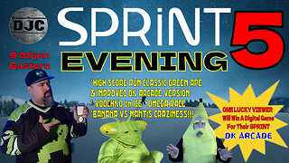 SPRINT EVENING - 5 - Live Gaming on the INTELLIVISION SPRINT