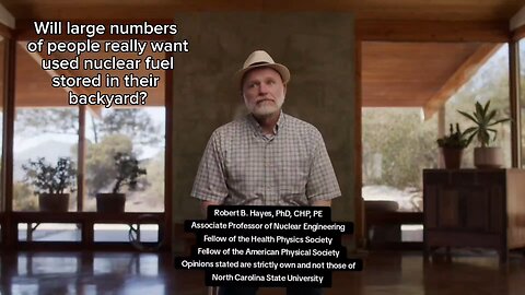 Will communities want nuclear waste in their "backyard"?