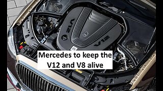 Mercedes to keep making the V12 long live displacement