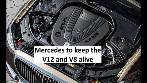 Mercedes to keep making the V12 long live displacement