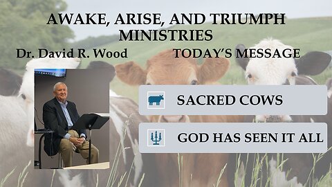 SACRED COWS - GOD HAS SEEN IT ALL