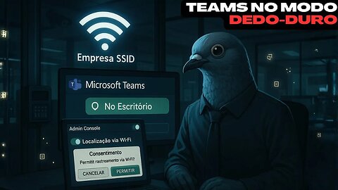 📰Teams no modo dedo-duro: presença “no escritório” pelo Wi-Fi