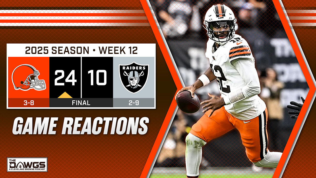 Browns x Raiders: Game Reactions - Shedeur Becomes First QB to Win First Game Since 1995