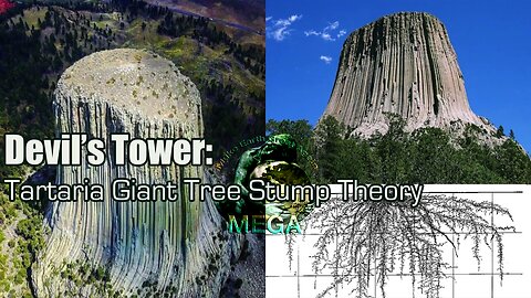 Devil’s Tower: Tartaria Giant Tree Stump Theory