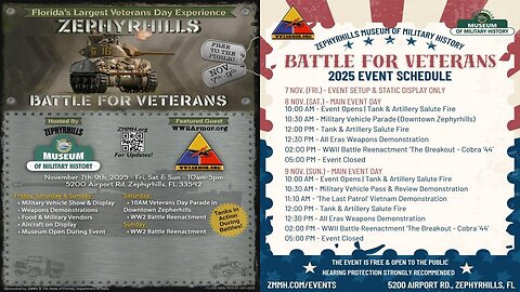 Zephyrhills battle for veterans event