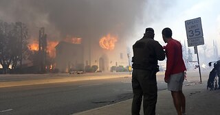 Man and his father-in-law make harrowing escape from California wildfires