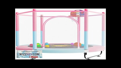 60" Trampoline for Kids 5 FT Indoor & Outdoor Small Toddler Trampoline Review