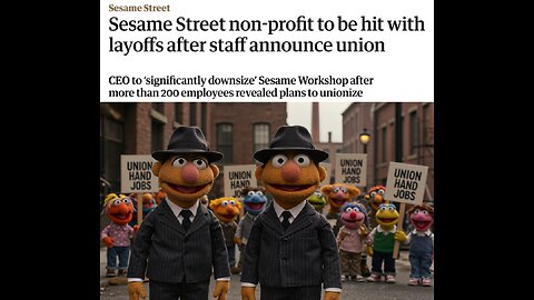 Sesame Street non-profit to be hit with layoffs after staff unionize