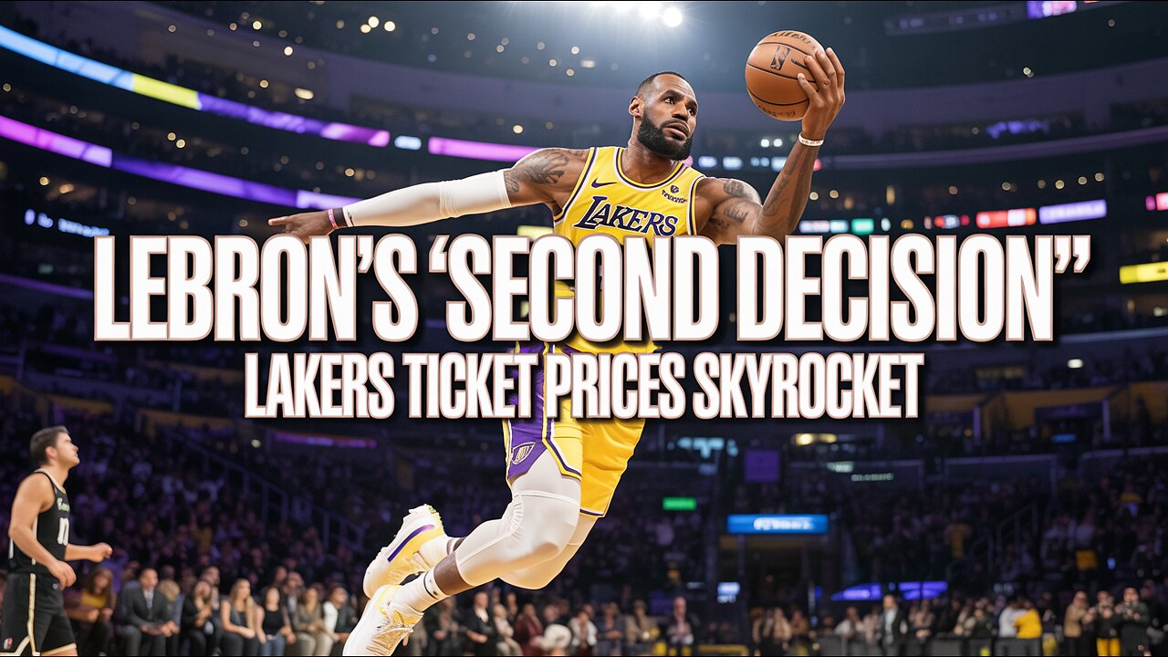 LeBron James’ “Second Decision” Ignites Lakers Ticket Surge | NBA 2025 Preview