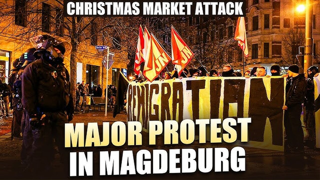 ‘Mass Deportations Now’: Huge Protests Erupt in Germany After Christmas Market Terror Attack