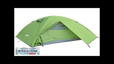 Desert Fox Camping Tents 1/2/3 Person Outdoor Lightweight Backpacking Tent Waterproof 3 Review