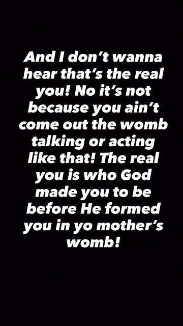 Are You truly Grateful for Who The Lord has Made You?