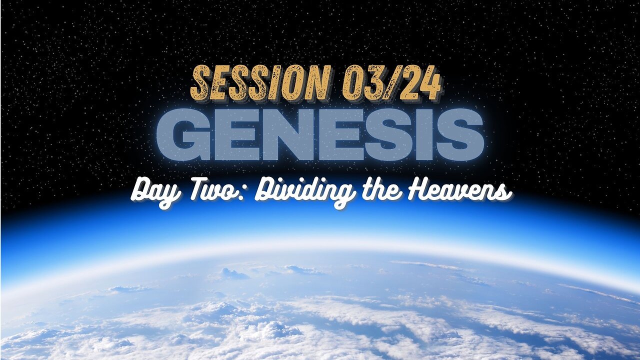 Genesis Chapter 1 with Chuck Missler (Day Two)