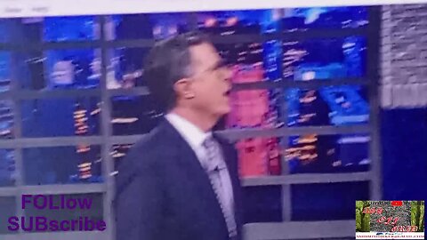 #reaction, #colbert , sucks , #trumps , #balls ,#justano