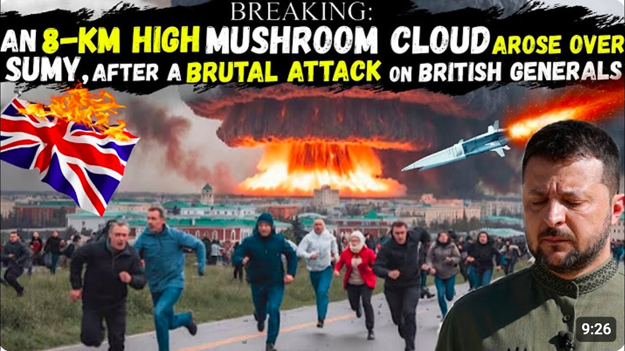 Russian 'ZIRCON' missile wiped out a 50-meter Underground Bunker with UK and Ukrainian Generals