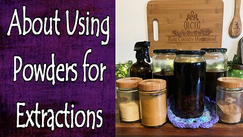 Can I Use Powders in my Extracts
