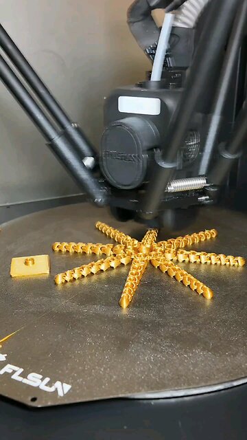 3d printing an octopus