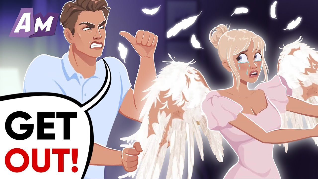 Husband hated his wife's angelic wings