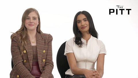 'The Pitt' Stars Taylor Dearden & Patrick Ball Break Down Mel and Langdon's "Unlikely Bond"