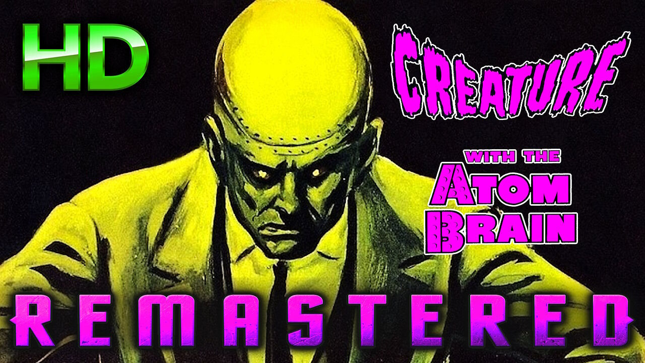 Creature With The Atom Brain - AI REMASTERED - HD - Cult Sci-Fi ZOMBIE HORROR