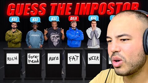 Kalkazian reacts MoreSidemen | SIDEMEN GUESS THE IMPOSTOR YOUTUBER EDITION