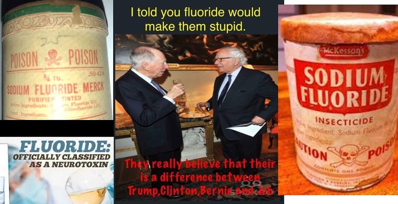 NeuroToxin Fluoride Dumped into Water Supply