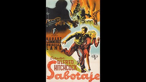 Sabotaje 1942 HD 1080 Español Completa Alfred Hitchcock
