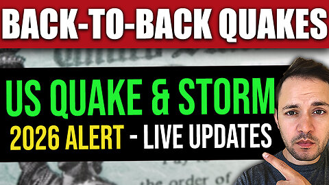 BREAKING: Back-to-Back Quakes, Storm Alerts, Extreme Weather — A Global Update | LIVE
