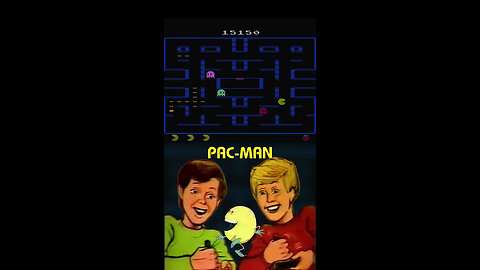 A bigger, better version of Pac-Man for the Atari 2600? #retrogaming #atari #pacman