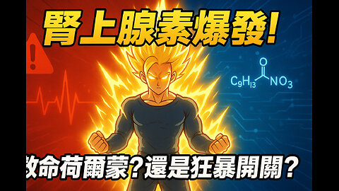 腎上腺素：救命荷爾蒙？還是身體的狂暴開關！｜Adrenaline: The Life-Saving Hormone That Turns Your Body Into a Beast Mode