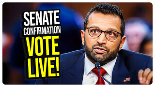 Kash Patel Confirmation Hearing LIVE! Jan. 6'er Kicked Out of CPAC? DOGE Wins in Court? & MORE!