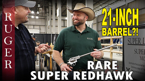 Rare Ruger Super Redhawk 21 Inch Barrel | ROCS Display Winner | Joel At The Nampa Idaho Gun Show