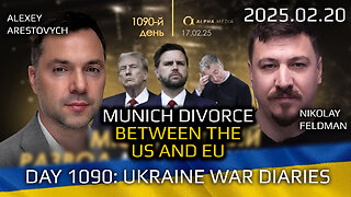 War in Ukraine, Analytics. Day 1090: Munich "Divorce" Between the US and EU. Arestovych, Feldman