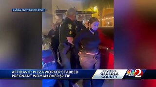 Florida Pizza Delivery Woman Stabs A Pregnant Woman 14 Times Over A $2 Tip