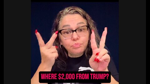 🚨 Where’s $2,000 From Trump? 😱 #ASL #deaf #signlanguage