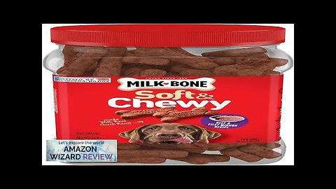 Milk-Bone Soft & Chewy Dog Treats, Beef & Filet Mignon Recipe Review