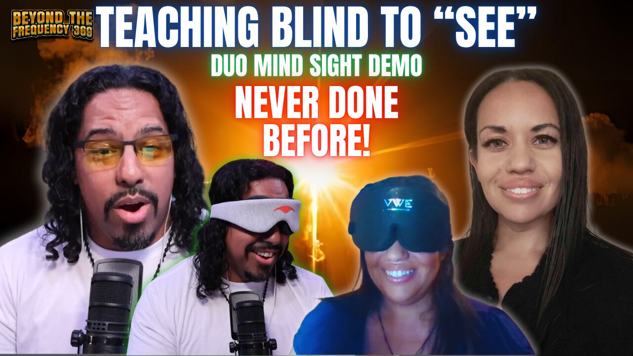 Teaching the Blind to “See” Live Mindsight Demo + Telepathy | Beyond 369 | Guest Migdalia Burgoin