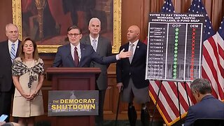 Speaker Mike Johnson holds press briefing as shutdown nears one month - October 29, 2025