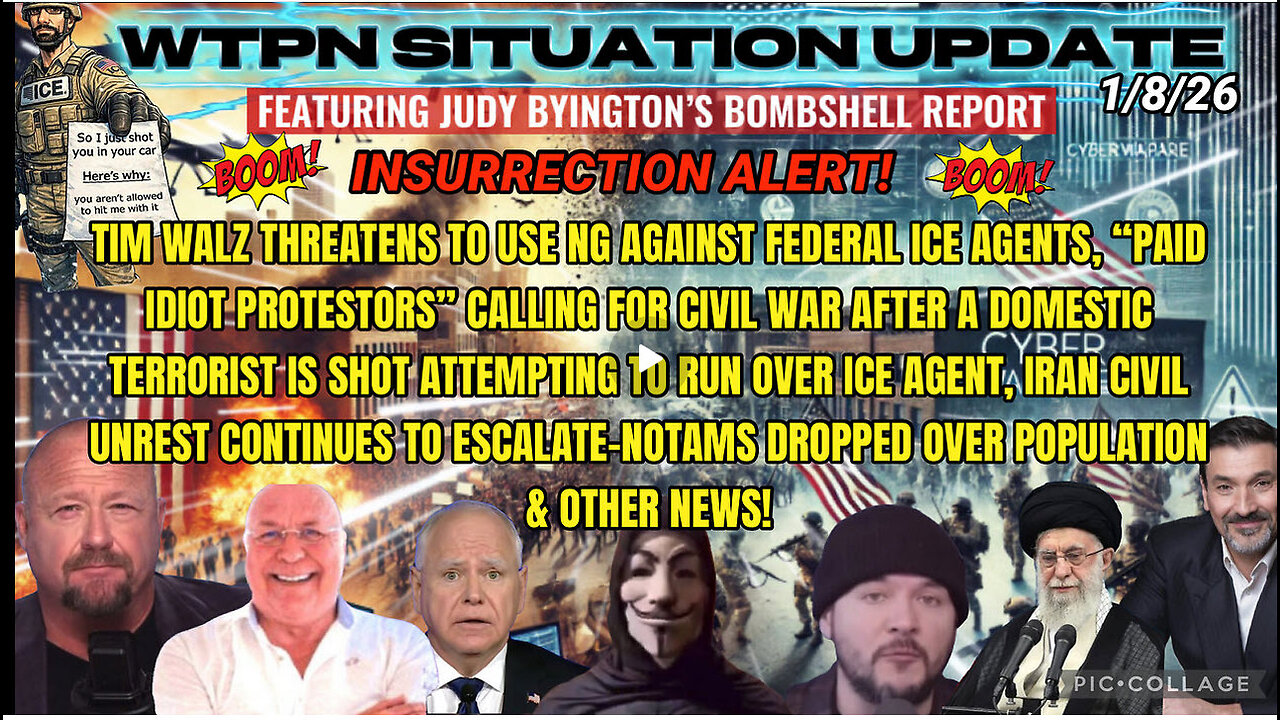 WTPN SITUATION UPDATE FEATURING RESTORED REPUBLIC 1/8/26