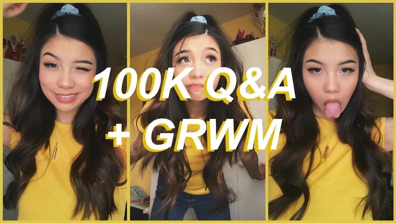 answering your questions while i get ready *100k Q&A +GRWM*
