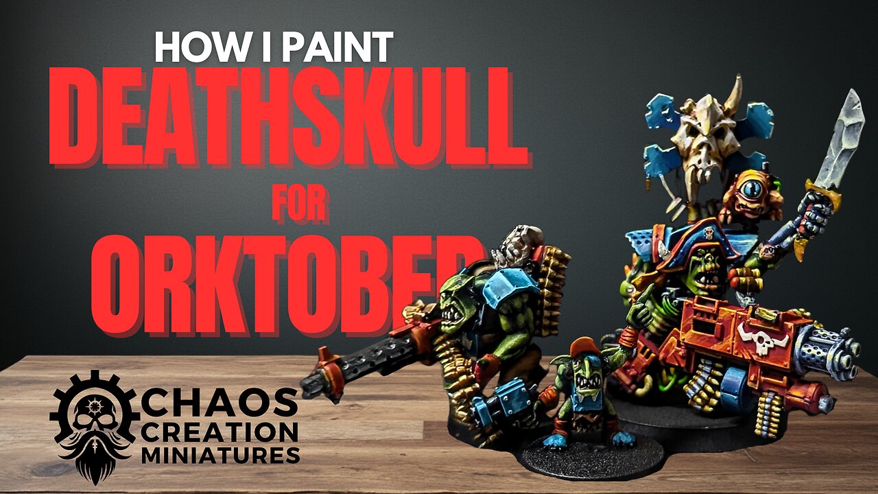 ORKTOBER, How I paint my Deathskull Orks!