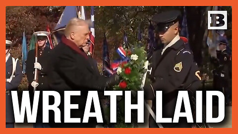 Trump Lays Wreath and Salutes at the Tomb of Unknown Soldier