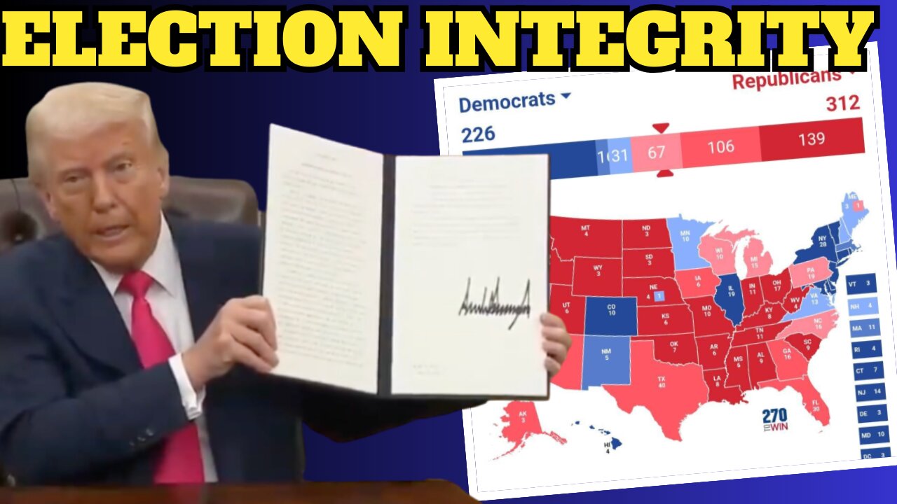 Trump Signs Executive Order Enforcing Citizenship Requirement in Federal Elections