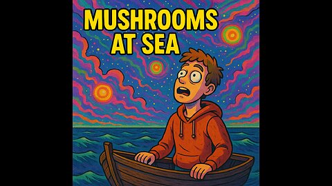 I took MUSHROOMS in the middle of the ocean. Animated story