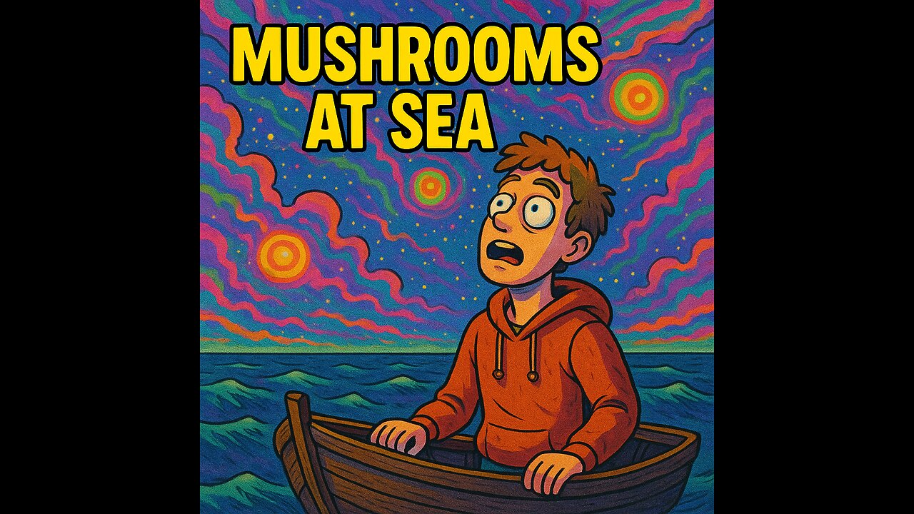 I took MUSHROOMS in the middle of the ocean. Animated story