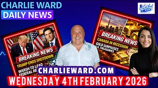 CHARLIE WARD DAILY NEWS WITH CHARLIE WARD & DREW DEMI WEDNESDAY 4TH FEB 2026