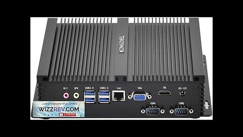 KINGDEL Fanless Industrial Computer Mini PC core i7 8th Gen. CPU 16GB Review