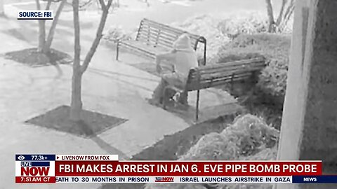 WATCH! BREAKING: FBI makes arrest in Jan. 5 DC pipe bomb probe