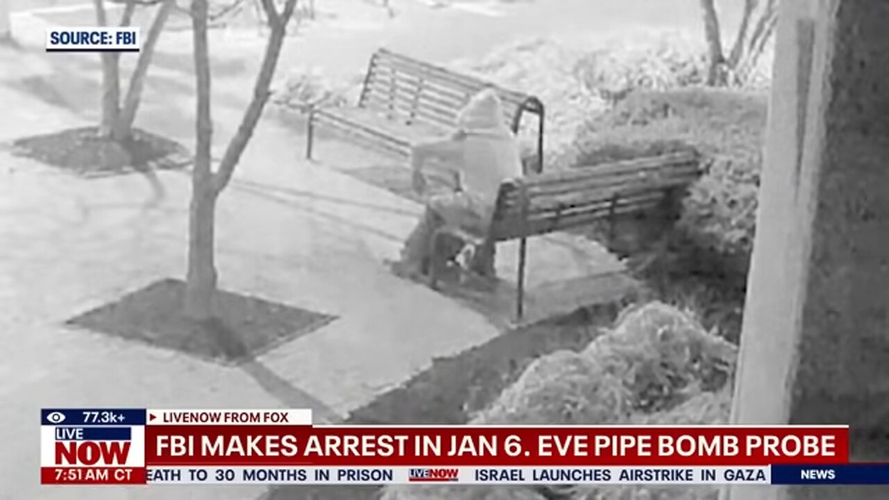 WATCH! BREAKING: FBI makes arrest in Jan. 5 DC pipe bomb probe